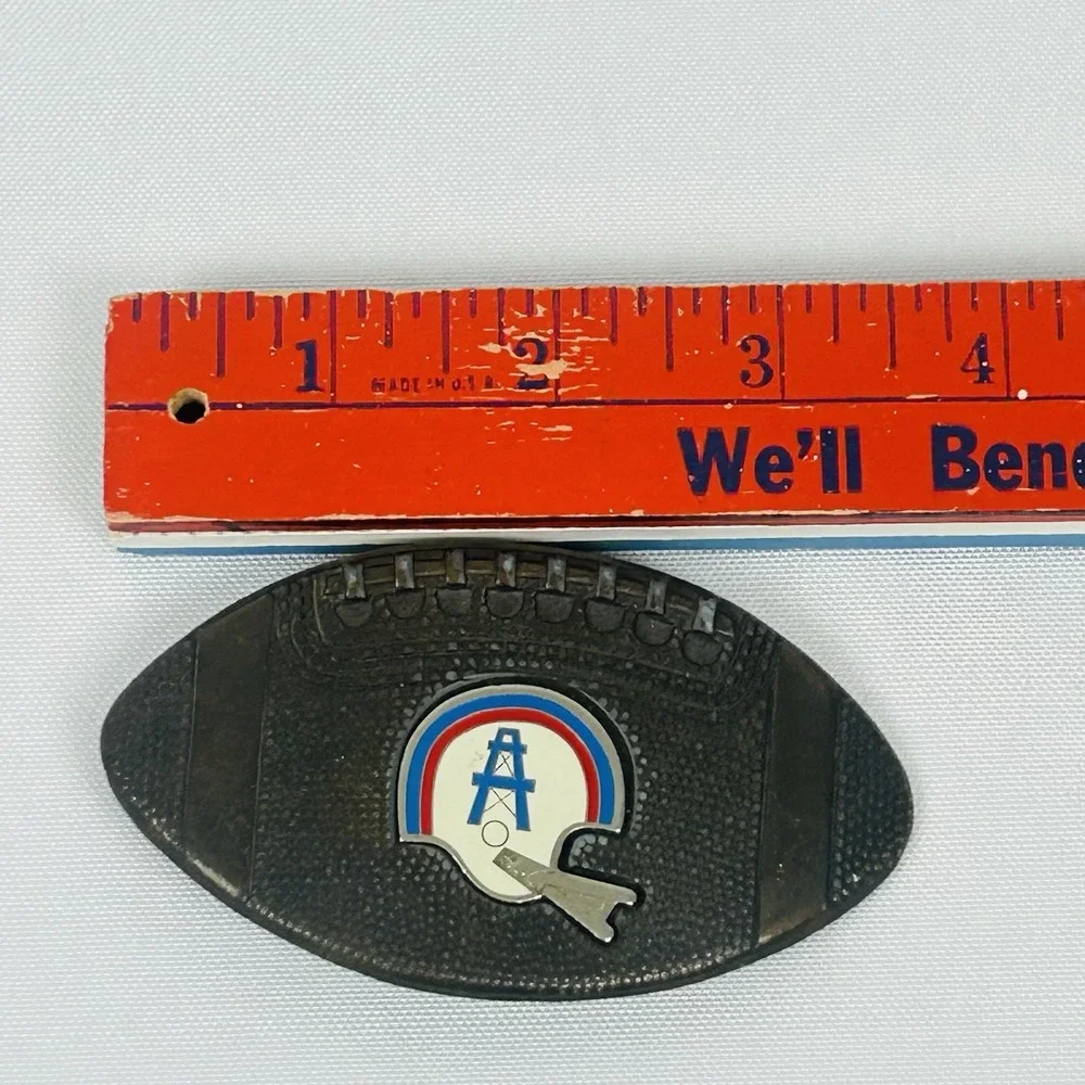Houston Oilers NFL Belt Buckle 1979 by Lee